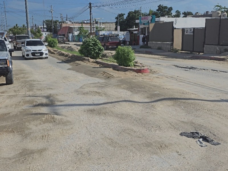 Piden se culminen labores de azolve en el boulevard Forjadores
