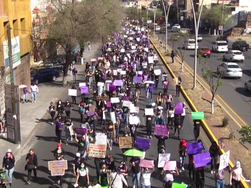 Piden seguridad para quienes participen en marchas del 8M