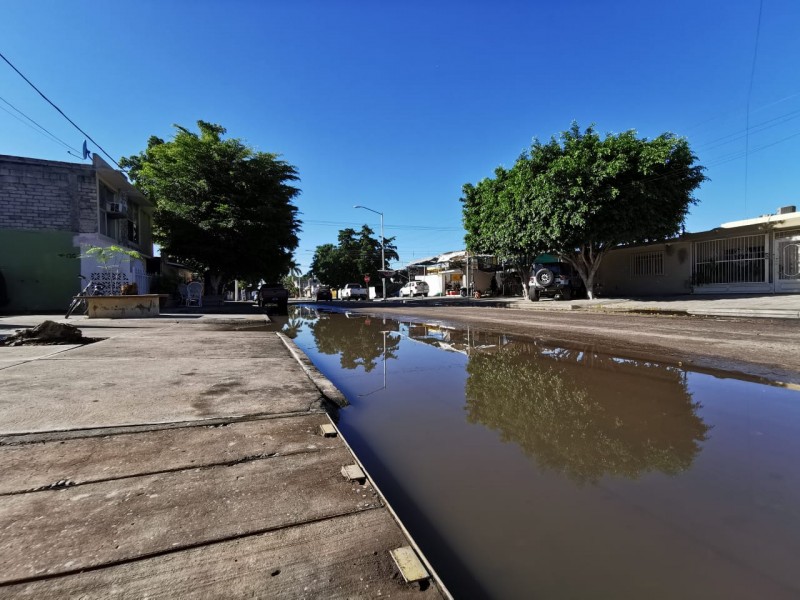 Piden solución a brotes de aguas negras