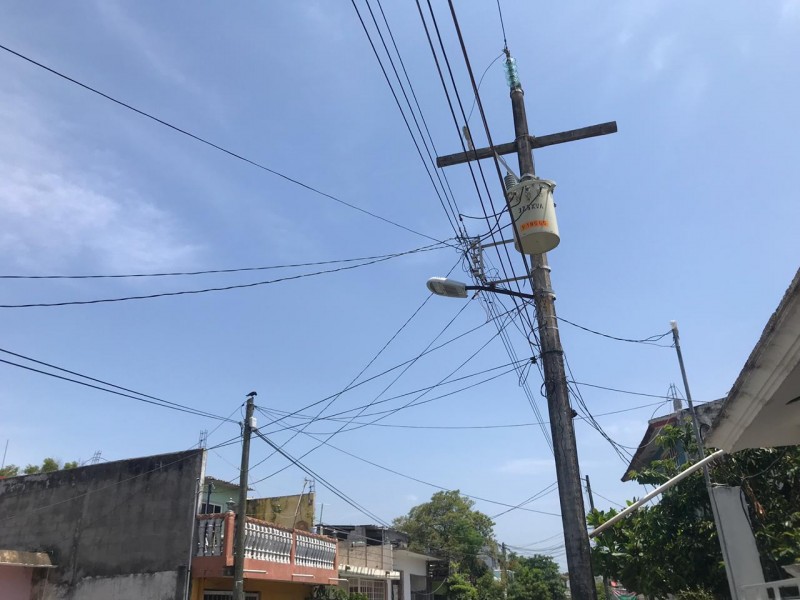 Piden transformador en colonia de Boca del Río