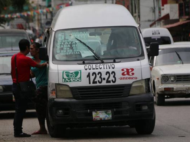 Piden transportistas incremento a la tarifa del pasaje