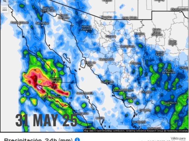 Pierde fuerza tormenta tropical 