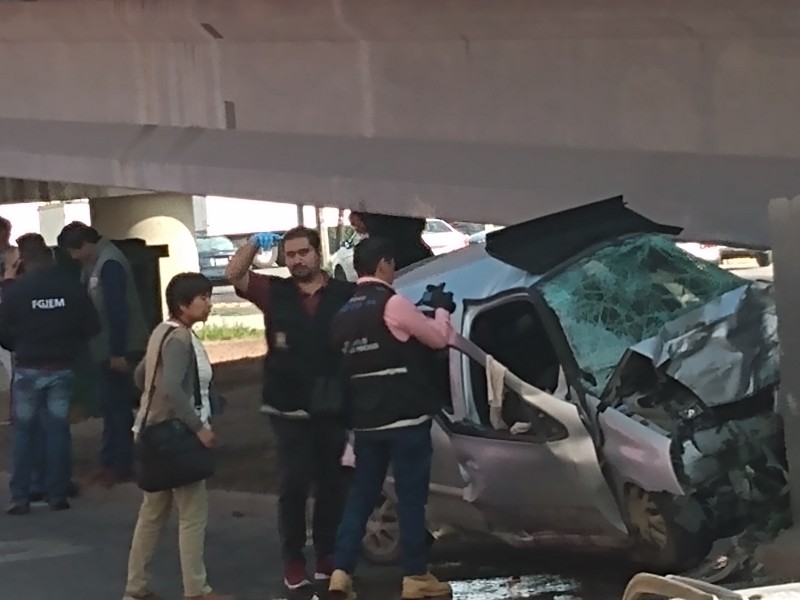 Pierden la vida dos personas en Boulevard Aeropuerto