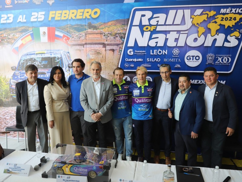 Pilotos buscan triunfo en Rally Guanajuato 2024