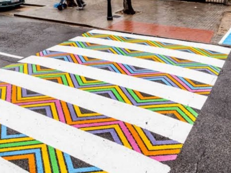 Pintarán cebras peatonales artísticas en Torreón