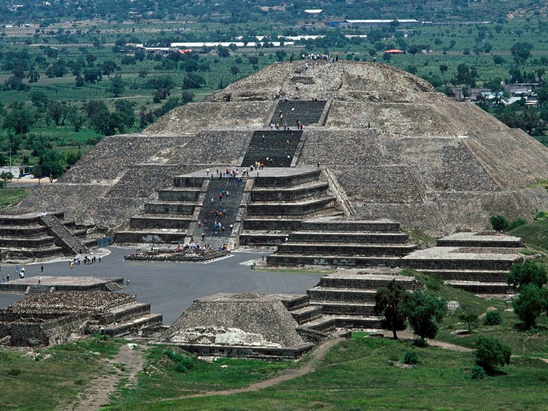 Pirámide de la Luna abre acceso limitado para visitantes
