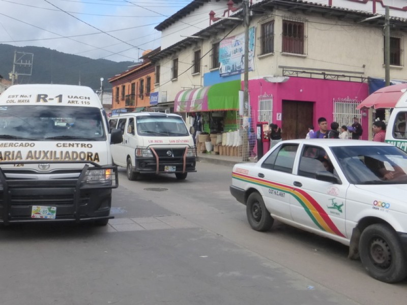 Pirataje sin control en San Cristóbal de las Casas