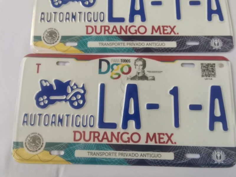 Placas Para Autos Antiguos