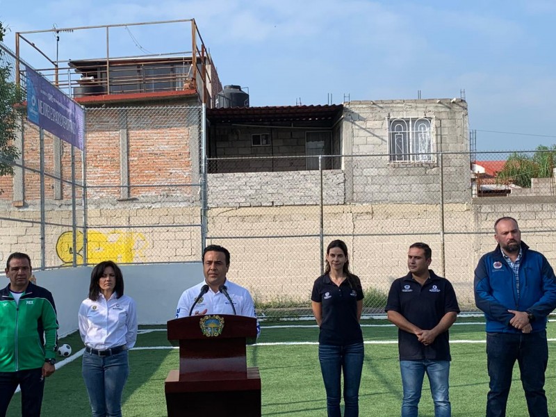 Planean autoridades municipales construcción de polideportivos