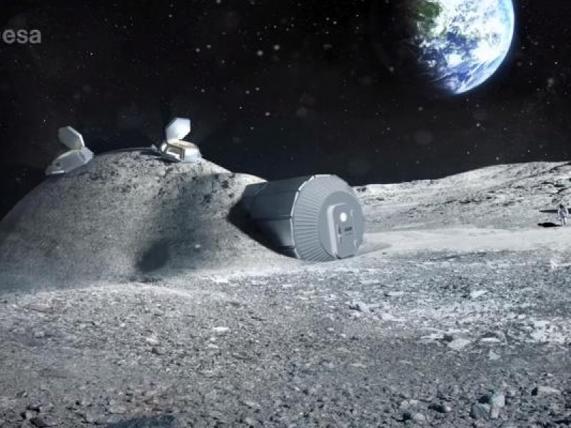 Planean construcción de hábitats en la Luna