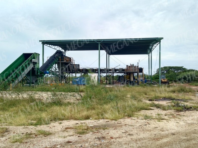 Planta de tratamiento de residuos sólidos abandonado