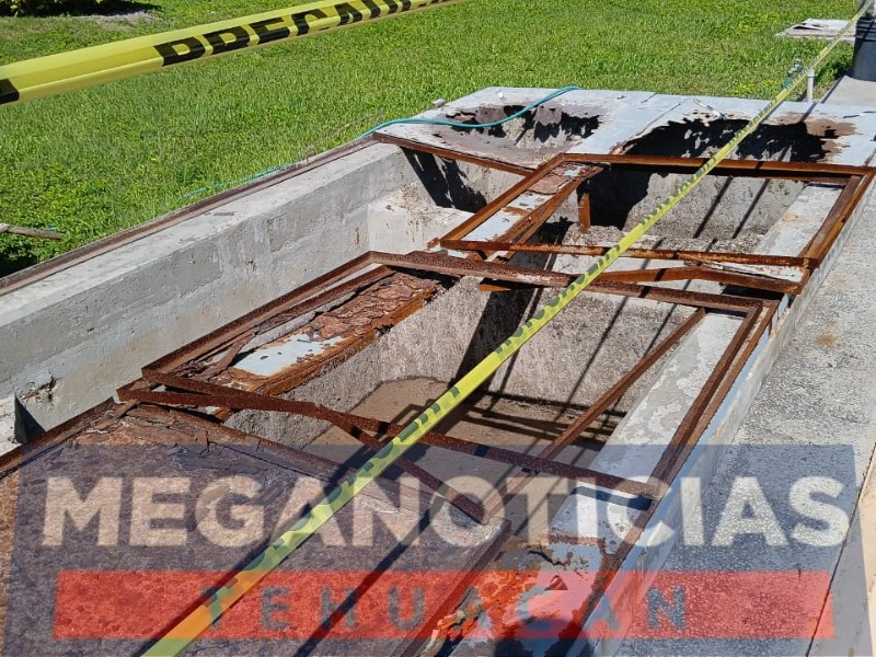 Planta tratadora del CIS se covierte en fosa septica
