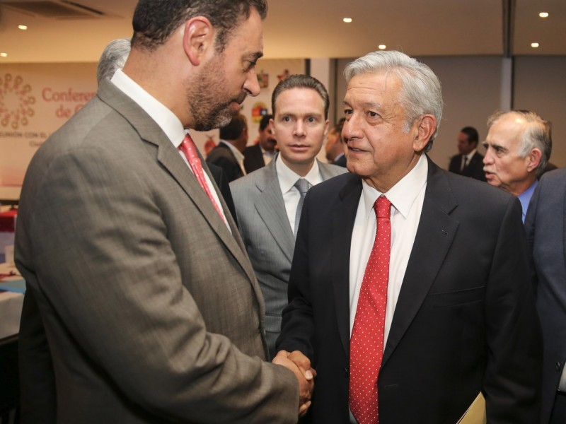 Plantea Tello a AMLO los retos de Zacatecas