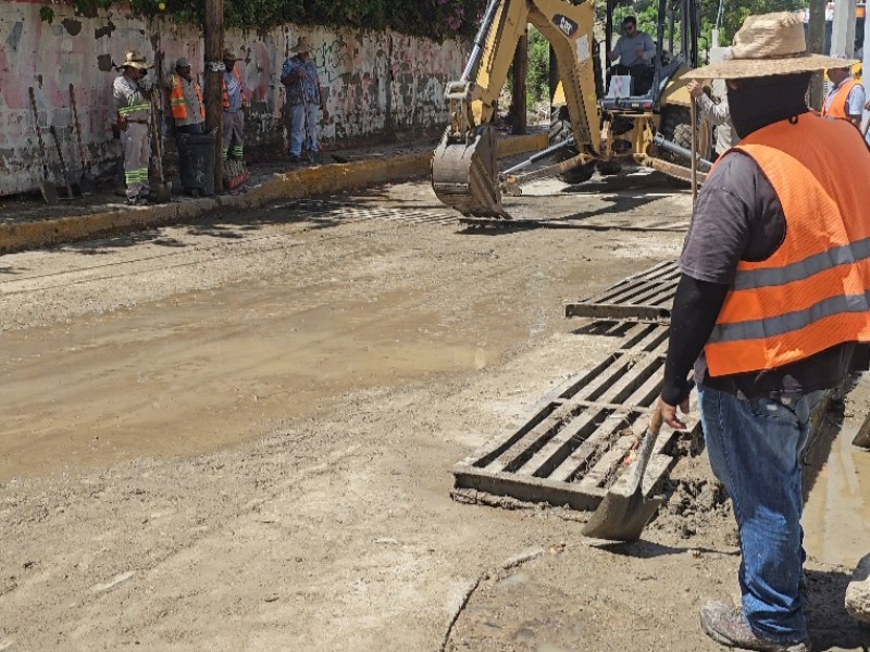 Plantean construcción de canal pluvial en calle Coronado