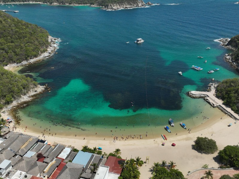 Playa La Entrega; premiada entre las mejores 10 playas mexicanas