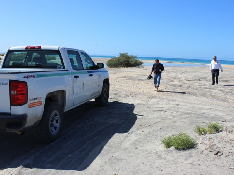 Playa Tecolote puede estar contaminada con heces fecales