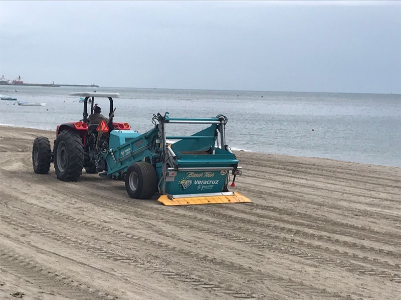 Playas de Veracruz reciben oxigenación