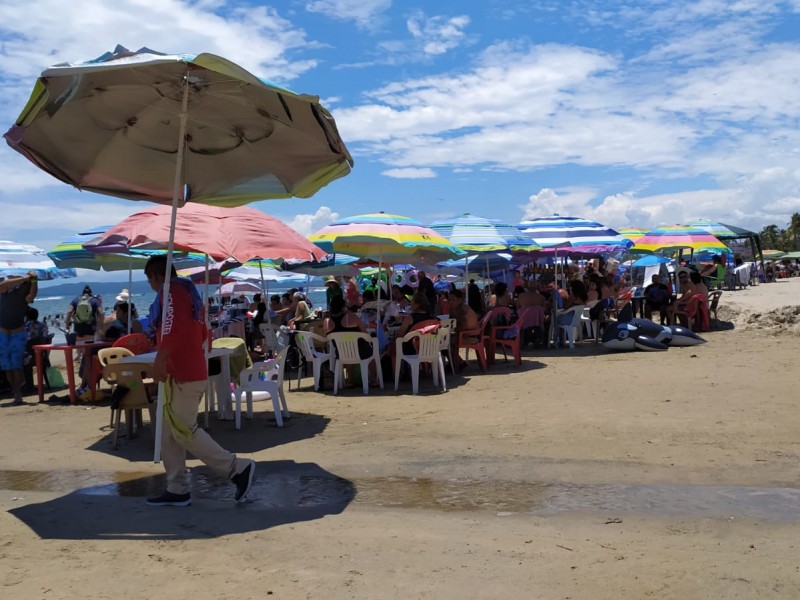 Playas no han rebasado aforo permitido: Seguridad