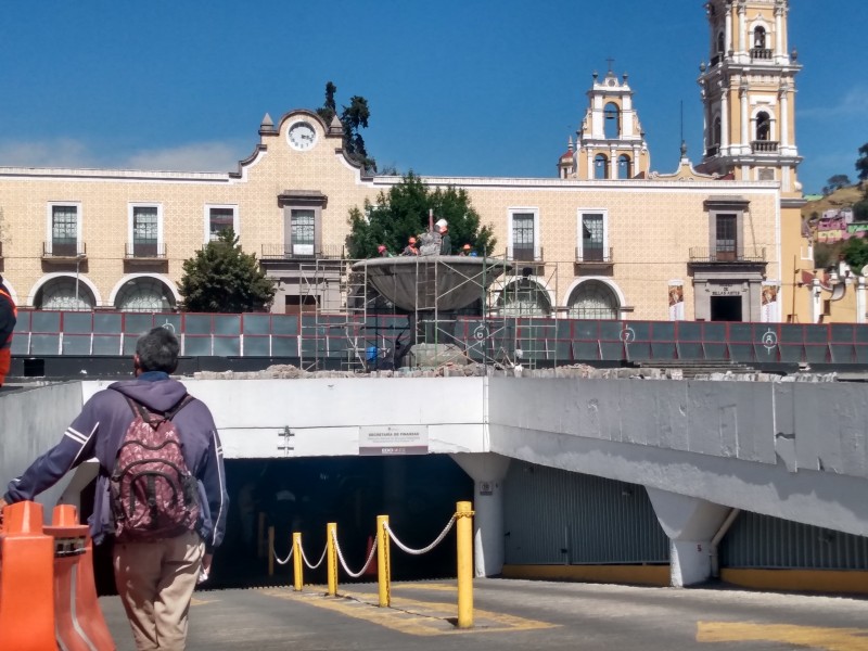 Plaza María Garibay en constante cambio