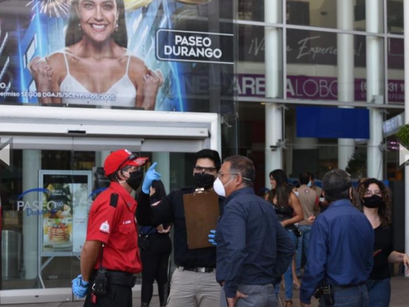 Plazas comerciales deberán seguir protocolo de seguridad por reapertura