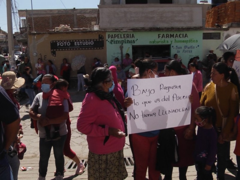 Pobladores de Trancoso piden que se libere la presidencia municipal