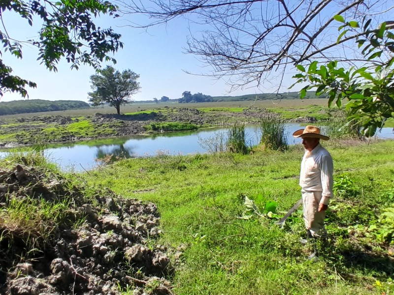 Pobladores de Tumilco se preparan para estiaje y sequía 2024