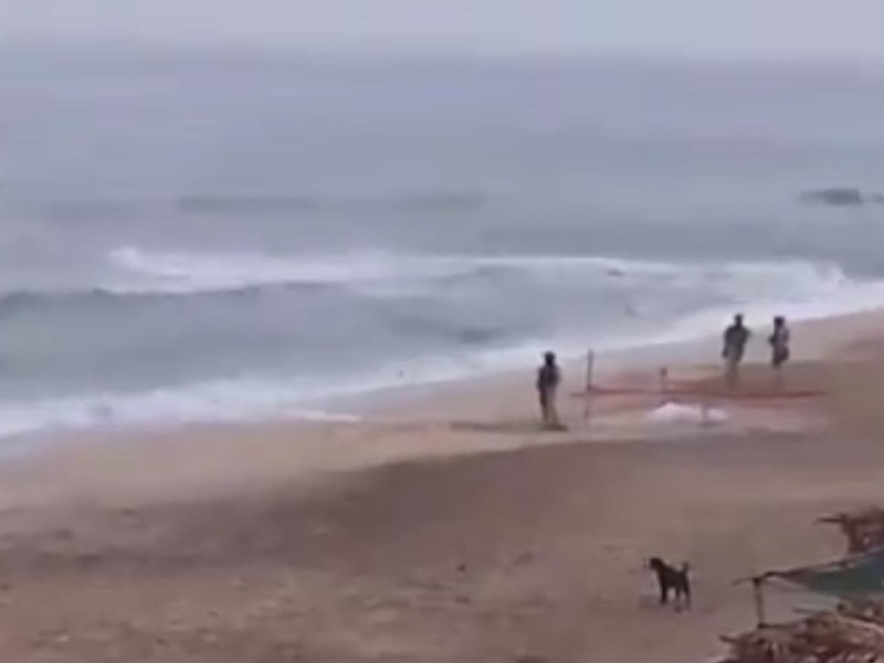 Poblano muere ahogado en playa de Veracruz