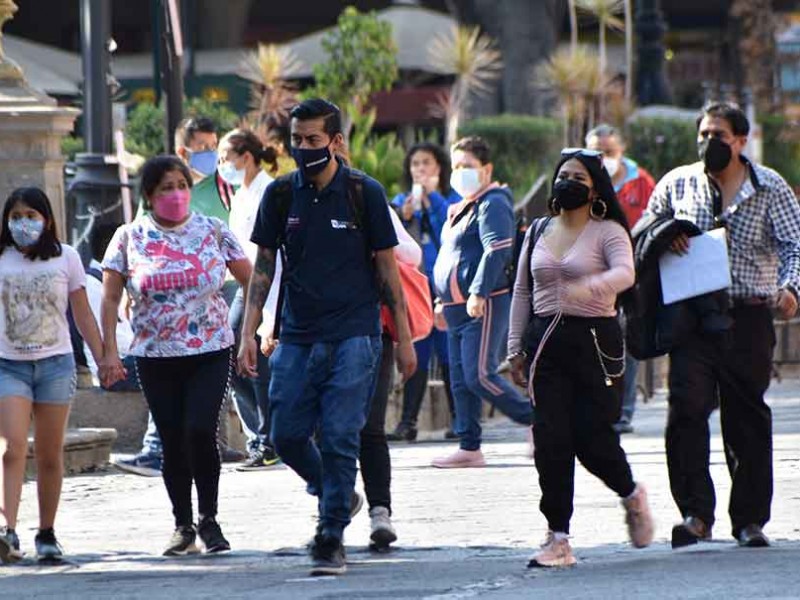 Poblanos continúan con las medidas ante quinta ola de Covid-19