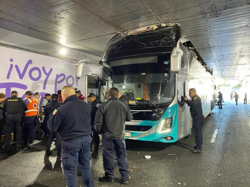 Poblanos lesionados por camión ya fueron dados de alta