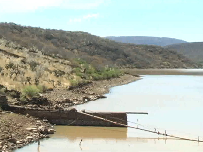 Poca agua de las presas de Zacatecas se está secando