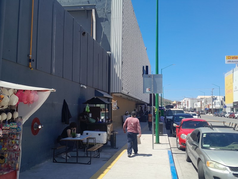 Poca gente en centro de Guaymas durante el eclipse