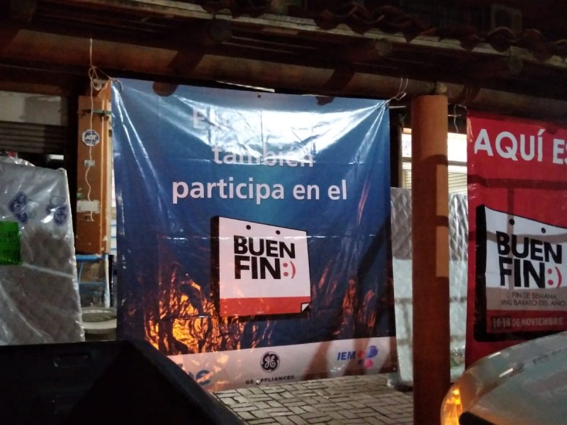 Poca participación del comercio local, en programa del Buen Fin