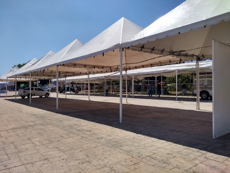 Poco avance en la  Feria Nayarit 2019