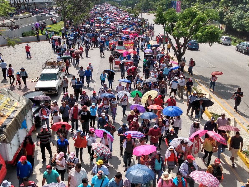 Podrían detener al líder CNTE Chiapas, hoy marchan