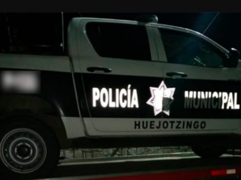 Policía de Huejotzingo choca camioneta particular