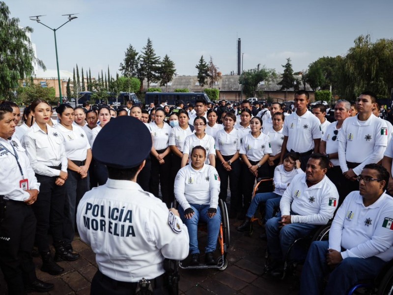 Policia de Morelia generará condiciones de seguridad para elecciones