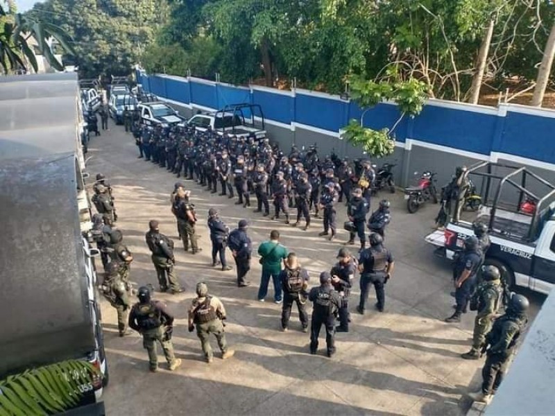 Policía de San Andrés Tuxtla indefensa ante criminales