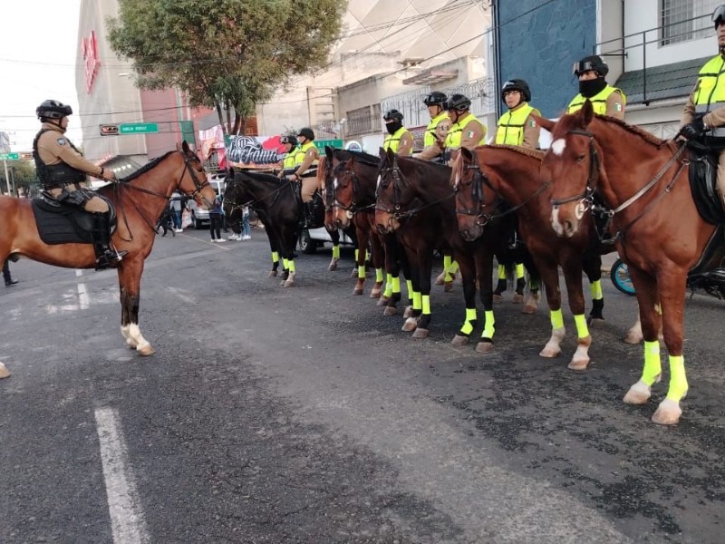 Policía de Toluca resguardará partido de “Los Diablos”