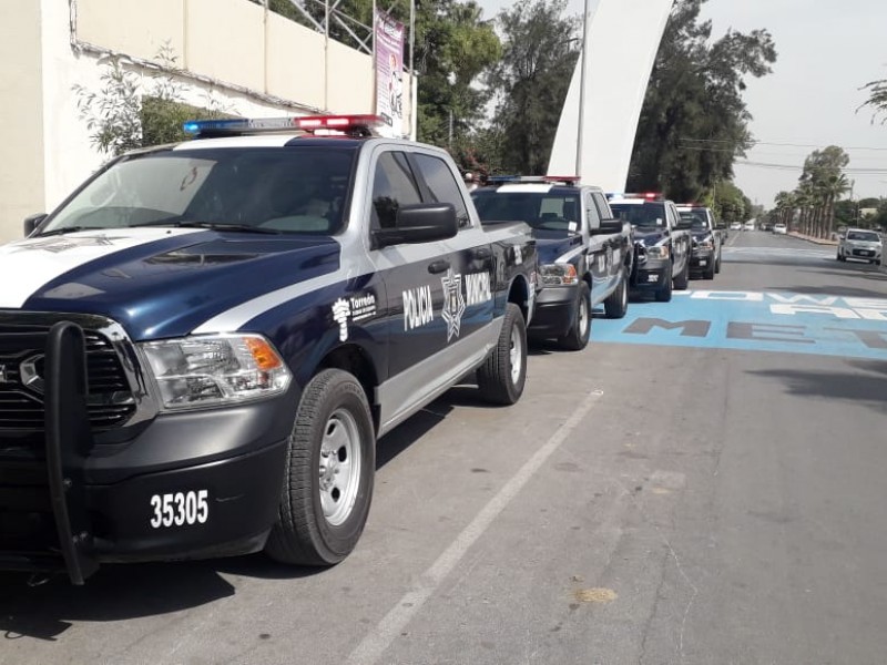 Policía de Torreón invita a ciudadanos a quedarse en casa