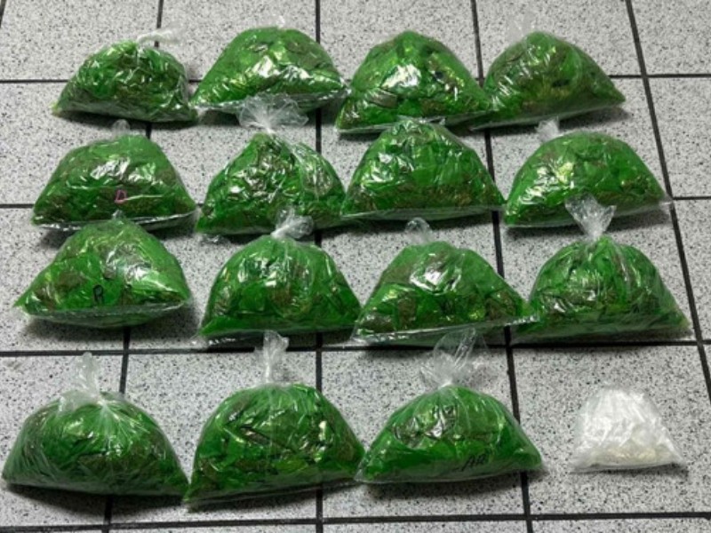 Aseguran 8 mil envoltorios de droga en Hermosillo