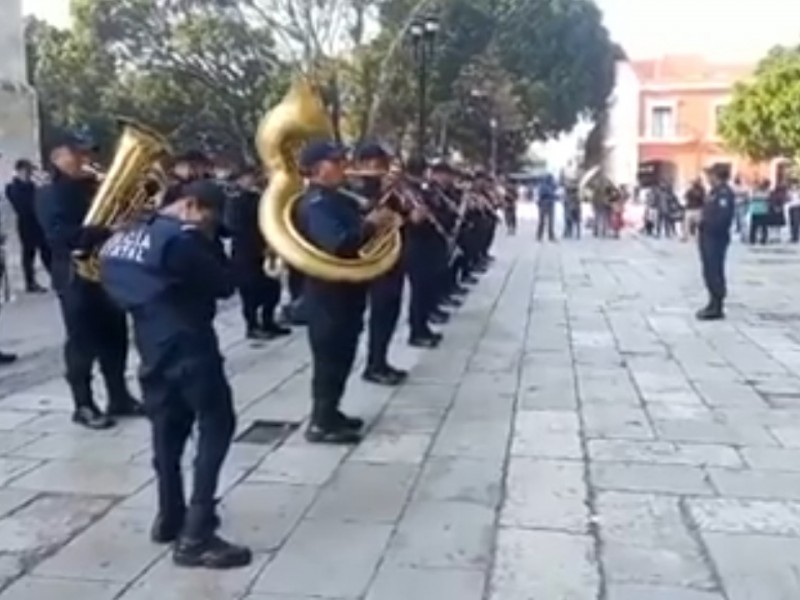 Policía Estatal celebra a los niños con música en vivo