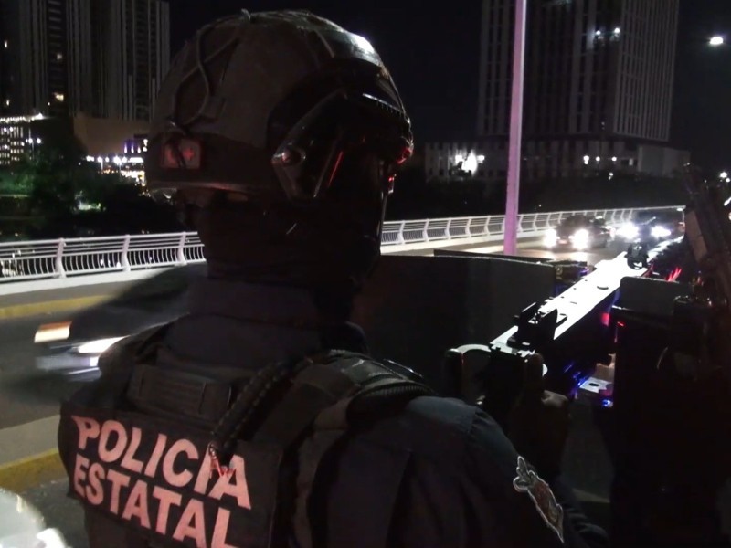 Policía Estatal es baleado durante la madrugada en Culiacán