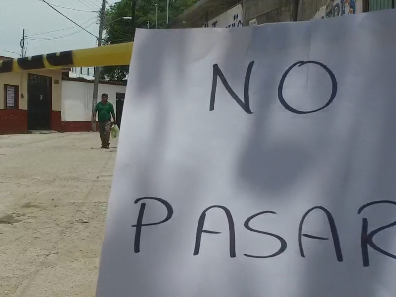 Policía Estatal resguarda Concejo Municipal de Tehuantepec