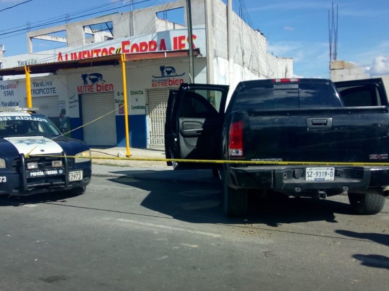 Policía federal resulta herido tras enfrentamiento