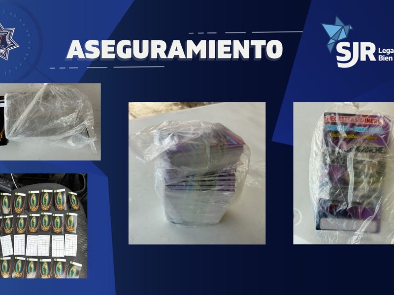 Policía Municipal de SJR detiene a dos personas por cobros y agresiones