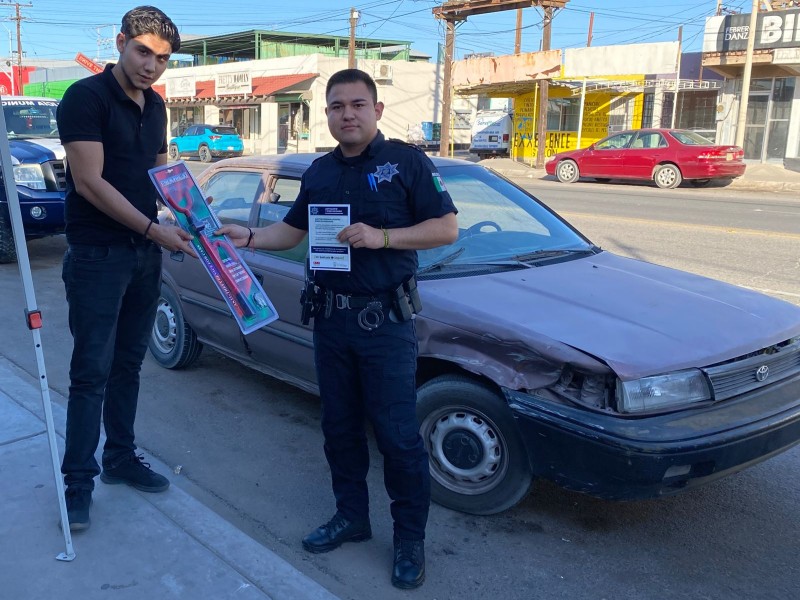 Policía Municipal exhorta a ciudadanía sumarse a la prevención