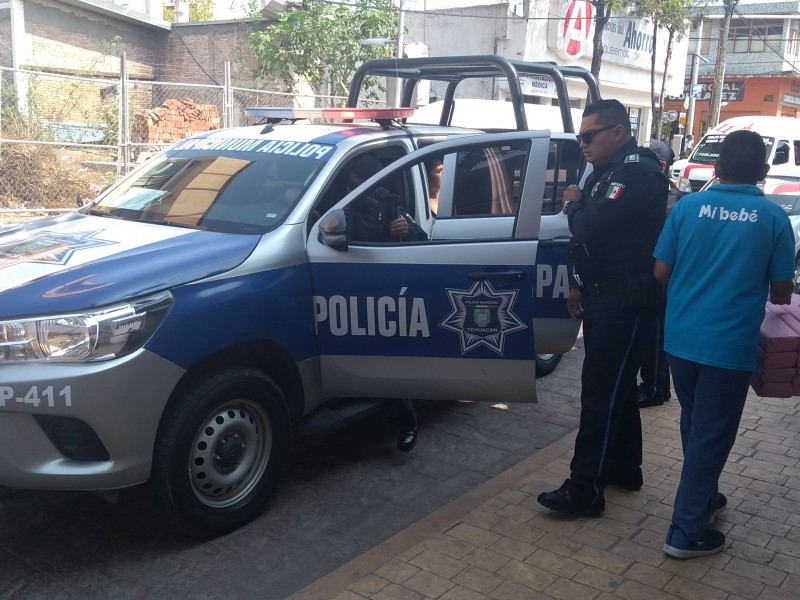 Policía recorre la ciudad con 25 patrullas