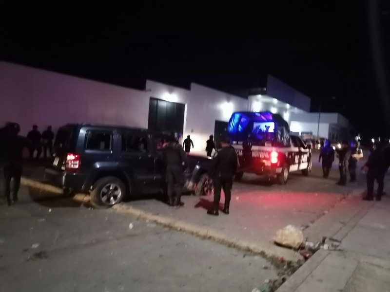 Policía responden a agresión armada en San Cristóbal