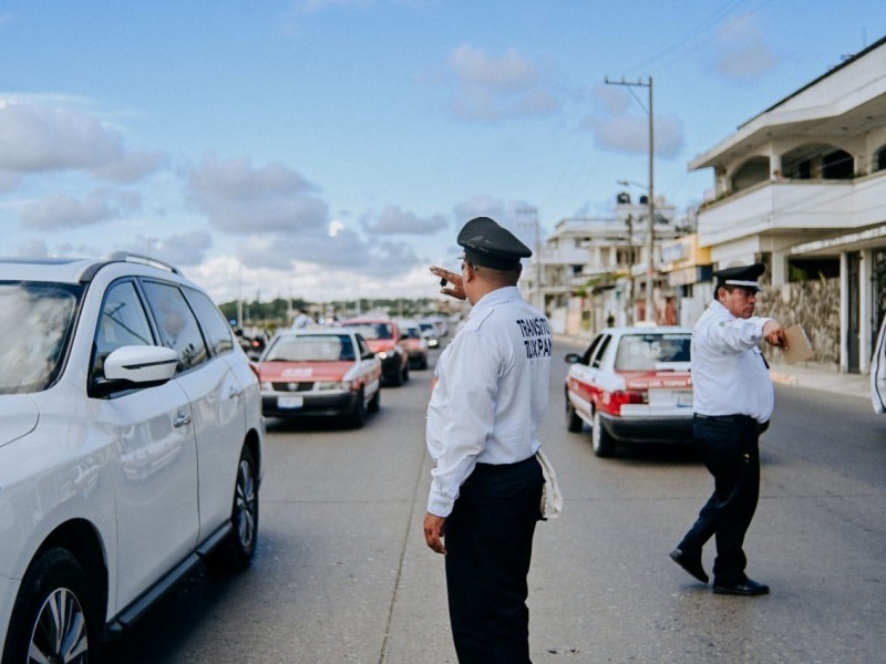 Policía Vial inicia tareas de observación en Tuxpan
