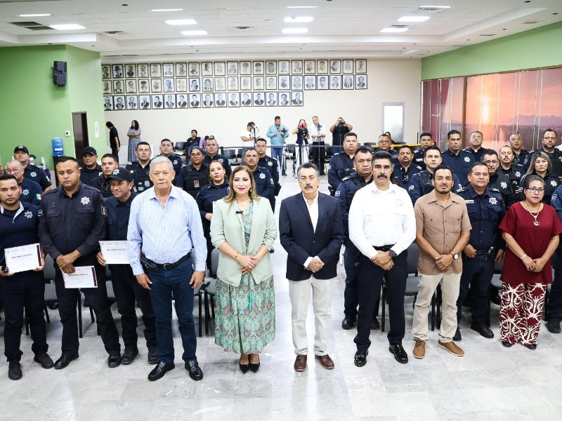 Policías de Cajeme concluyen curso sobre violencia de género